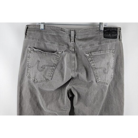 Adriano Goldschmied (AG) Jeans Mens 40x29 Gray The Protege Straight Leg - Picture 9 of 11